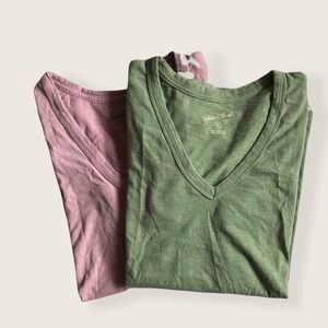 Universal Threads V-Neck T-Shirts- Set of 2